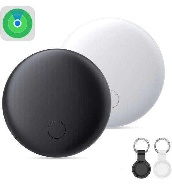 エアタグ airtag 2個セット 紛失防止タグ MFI認証品&GPS全球超強信号 Apple IOS専用 スマートトラッカー