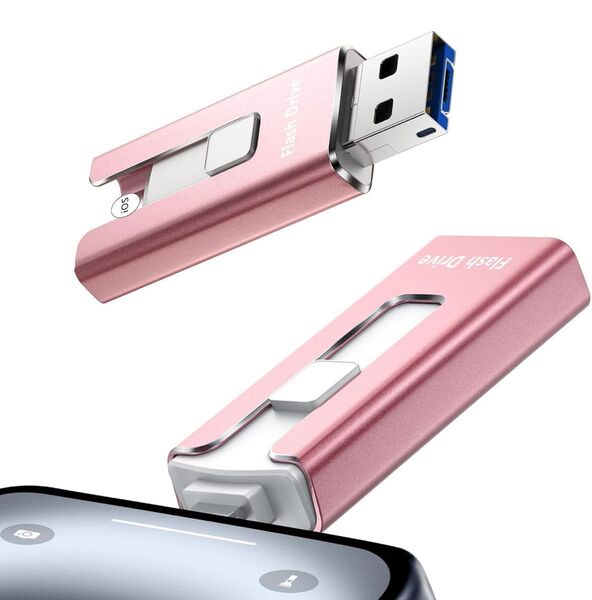 usbメモリ 256gb アプリ不要 phoneから直接 usbに写真を移すphone対応 データ保存 移行 スマホ写真保存