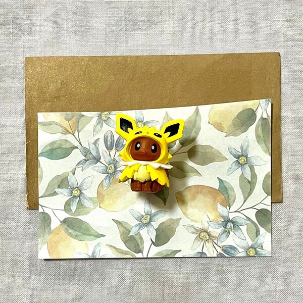 ポケモン ポケモンセンター限定 イーブイ ポンチョ サンダース フィギュア