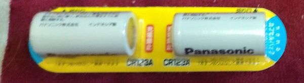 CR123A リチウム電池【2個】3V パナソニック Panasonic CR-123AW 2