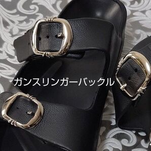 ガンスリンガーバックル クロスボール / ビーチサンダル 黒 26~27㎝