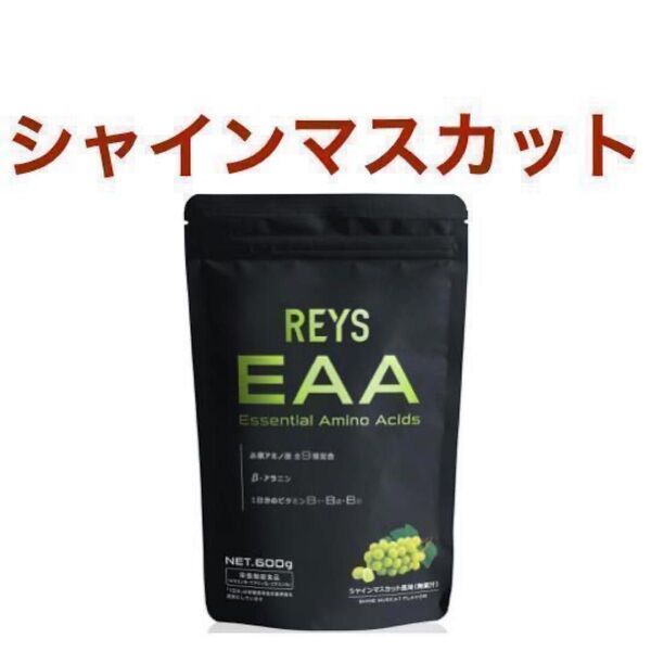 シャインマスカット風味 REYS レイズ EAA 山澤礼明 監修 必須アミノ酸 9種配合 600g 栄養機能食品