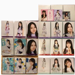 乃木坂46 黒見明香 生写真コンプ5シリーズセット(浴衣2020+表題3作+29th「Actually…」封入)+フォトカード3枚