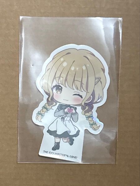 学園アイドルマスター 学マス 藤田ことね アニメイトカフェ ステッカー