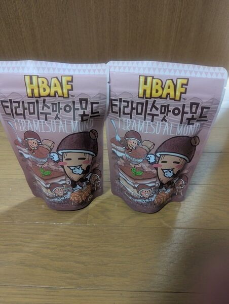 HBAF ティラミスアーモンド 2袋セット (120グラム×2袋)