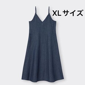 GU ライトデニムフレアキャミソールワンピース ゆったり 完売品