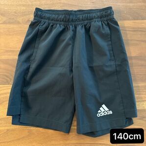中古品☆アディダス ハーフパンツ 140cm