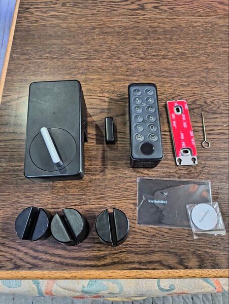 Switch Botロック+指紋認証キーパッドとおまけ