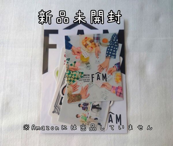 新品未開封 timelesz FAM 福岡限定 ステッカーセット シール