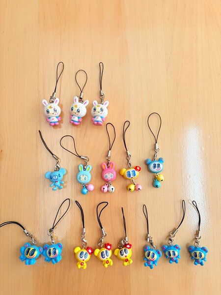 べリエちゃんストラップ各種1個400円から メゾピアノ ナルミヤキャラクターズ 当時物 キーホルダー
