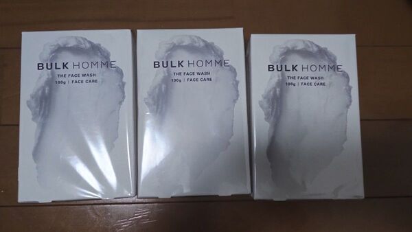 ※即日発送最終値下げ※【未開封品・3個セット・箱無し発送】バルクオム 洗顔料 3個