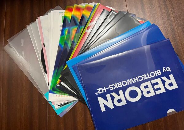 【25点セット】クリアファイルセット:REBORONなど多数:ノベルティ:文房具