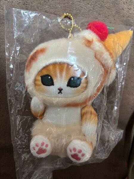 モフサンドmofusandアイスにゃんマスコットぬいぐるみ