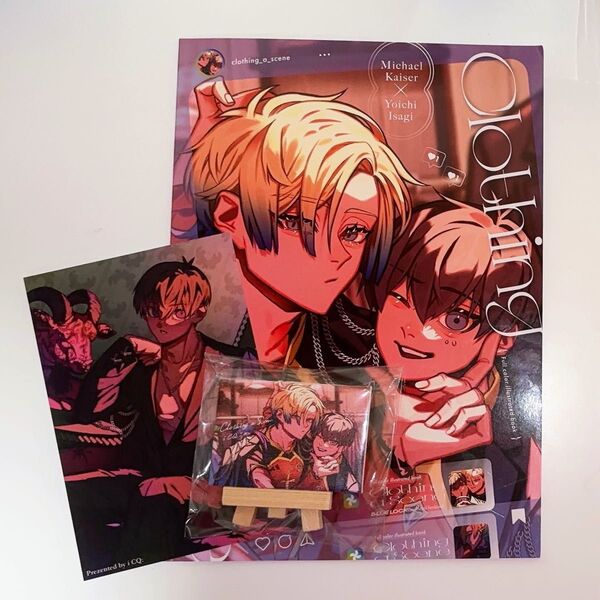 ブルーロック 同人誌 Clothing a Scene kiis カイ潔 カイザー 潔 ノベルティ
