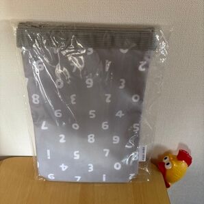 SOU・SOU 折りたたみ保冷ポーチ 保冷バッグ クーラーバッグ グレー 新品