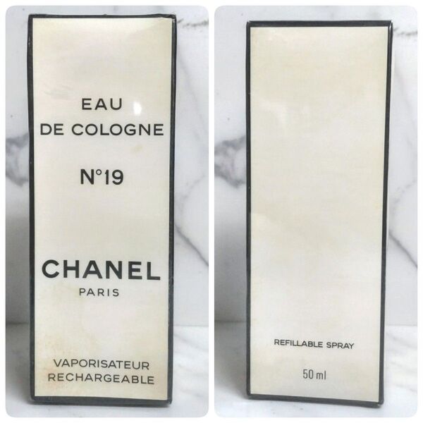 CHANEL EAU DE COLOGNE シャネルNo19 オーデコロン 50ml 未開封品