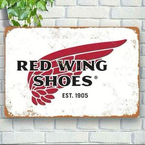 迅速発送! 新品 レッドウイング RED WING SHOES ロゴ ブリキ