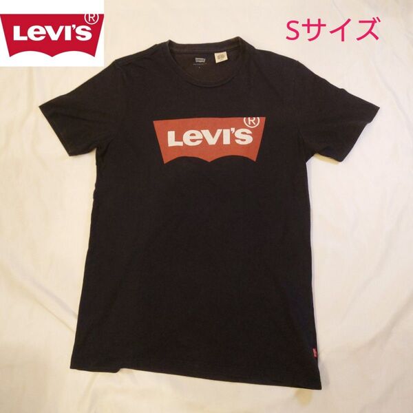 【90s'古着】リーバイス Levi's 半袖 プリントTシャツ ブラック