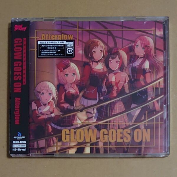 Afterglow GLOW GOES ON CD Blu-ray付生産限定盤