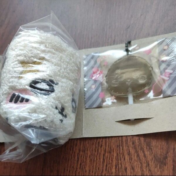 ちいかわ もこもこポーチ2 ラッコ、キャンディチャーム ラッコ