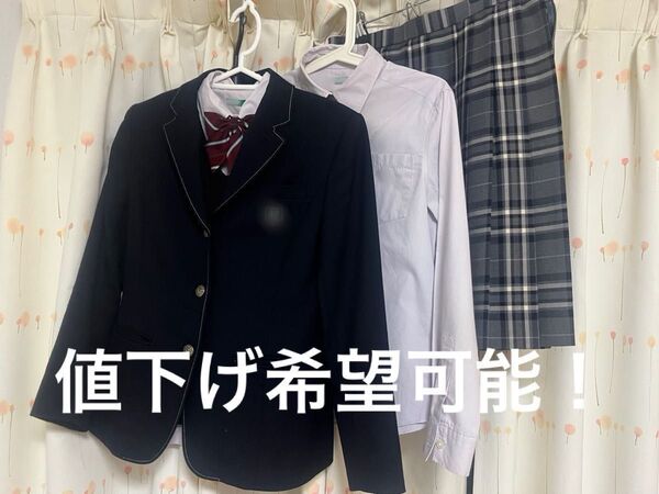 制服 女子 コスプレ ブレザー セット 女子用学生服 リボン
