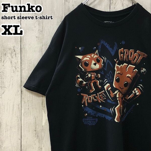Funko US アメリカ古着 マーベル アメコミ キャラ プリント 半袖Tシャツ XL