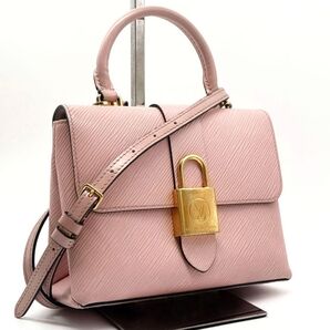 美品 ルイヴィトン エピ ロッキーBB ショルダーバッグ ハンドバッグ ゴールド金具 ローズピンク カウレザー 2way