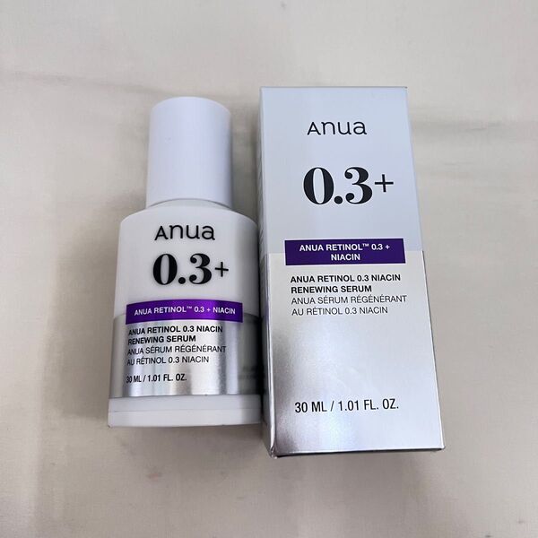 2本セット ANUA レチノール0.3ナイアシンリニューイングセラム 30ml