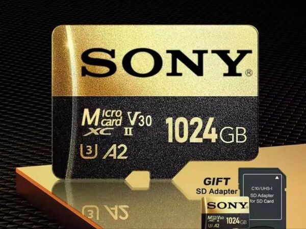 新品未開封 1024GB MicroSD マイクロSDカード マイクロSD アダプター 1TB