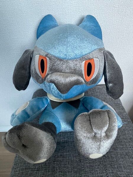 ポケットモンスター ポケモン スーパーDX コロッとまんまる ぬいぐるみ ~リオル進化コレクション~ ルカリオ