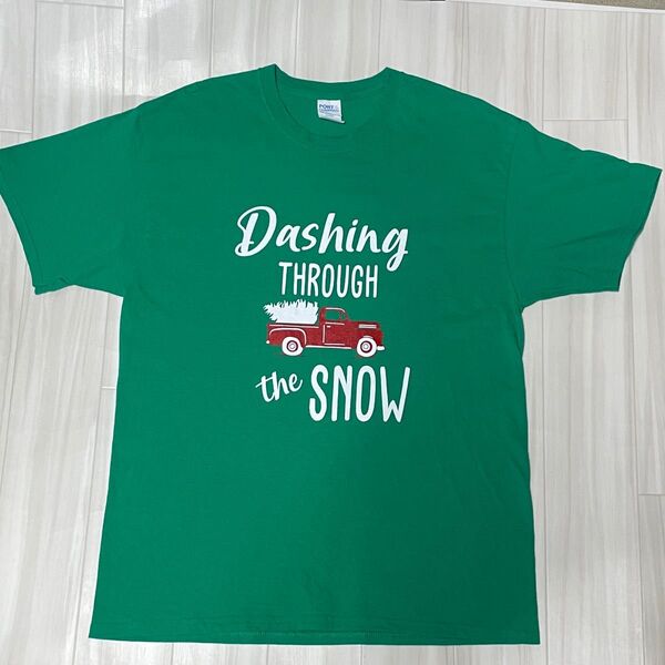 USA直輸入両面プリントTシャツUSサイズL身幅約53、着丈約72ユーズド品洗濯済みです。洗濯済み、プリント部分他全体的に綺麗です