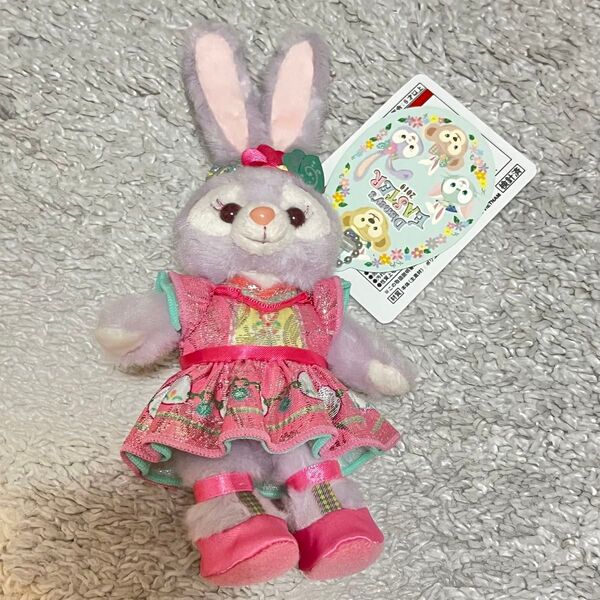 ディズニー ステラルー ぬいぐるみバッジ イースター ダッフィーフレンズ シェリーメイ リーナベル ジェラトーニ クッキーアン