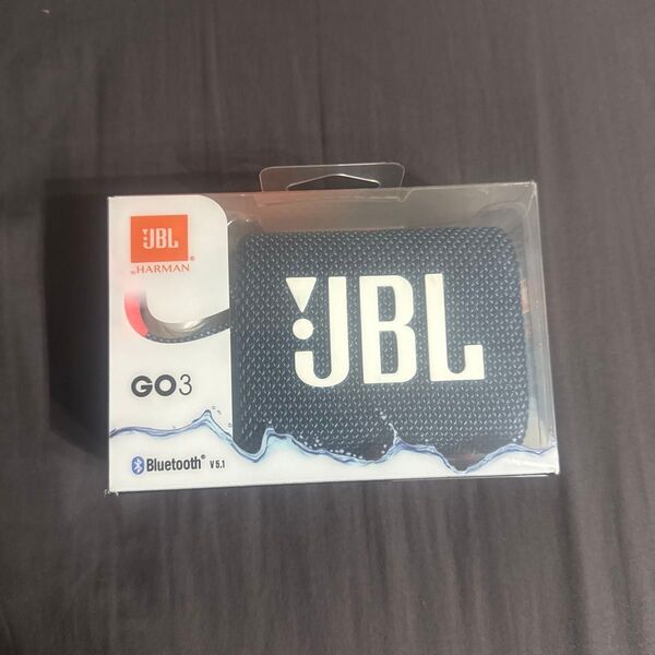 JBL GO3 Bluetoothスピーカー ネイビー 未使用