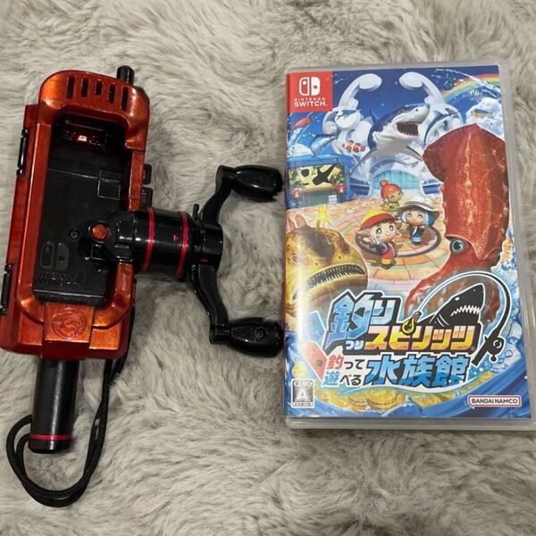 Nintendo Switch 釣りスピリッツ 釣って遊べる水族館 釣り竿コン付き ニンテンドースイッチ