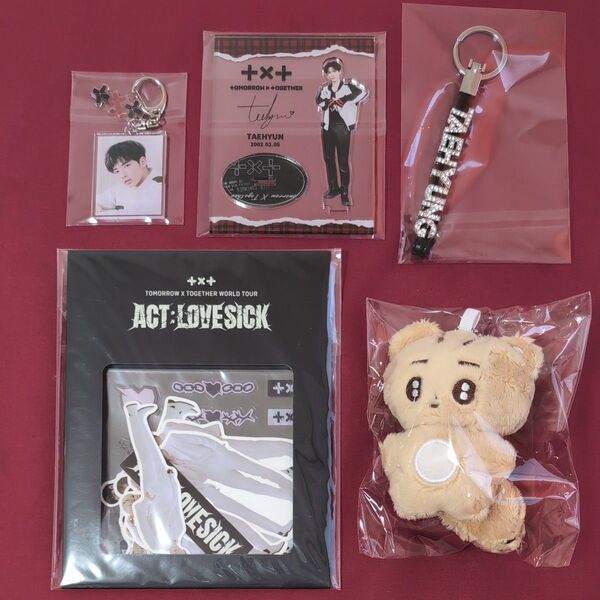 TXT カンテヒョン 10cm ぬいぐるみ グッズ5点セット
