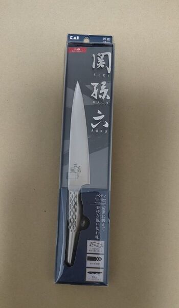 貝印 Kai 関孫六 匠創 ペティナイフ 150mm オールステンレス 包丁 ステンレス 食洗機対応