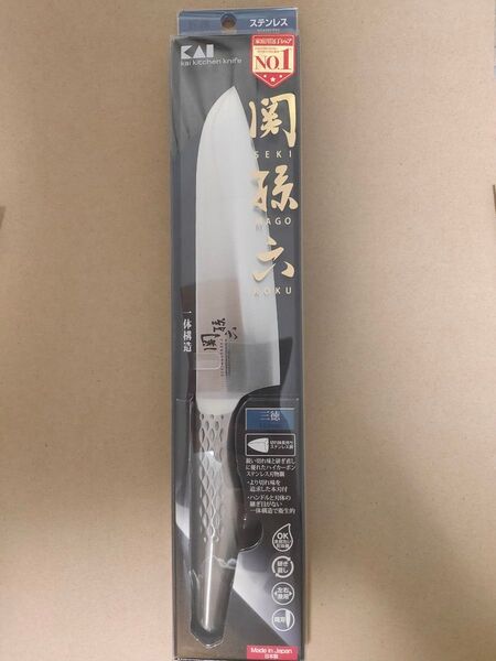 貝印 Kai 関孫六 匠創 三徳包丁 165mm オールステンレス 食洗機対応 包丁 ステンレス