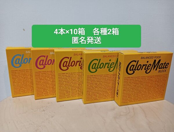 カロリーメイト 4本入 5種×2セット 計10箱 コストコ