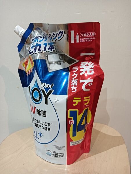 おりがみ1枚つき JOY W除菌 さわやか微香 つめかえ用1810 mlコストコ