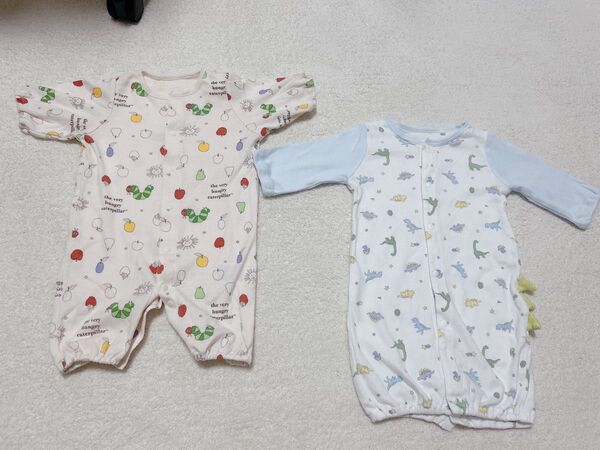 はらぺこあおむし 恐竜 ベビー服 サイズ50〜60