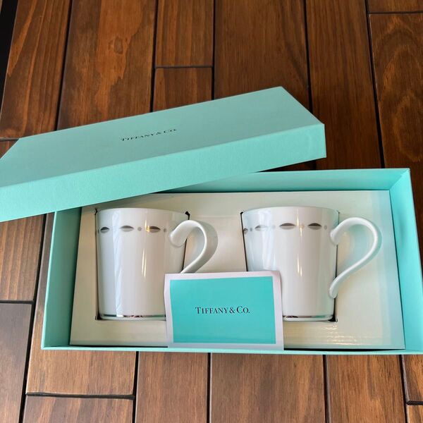 Tiffany & Co. ティファニーマグカップセット 2個 グラマシー