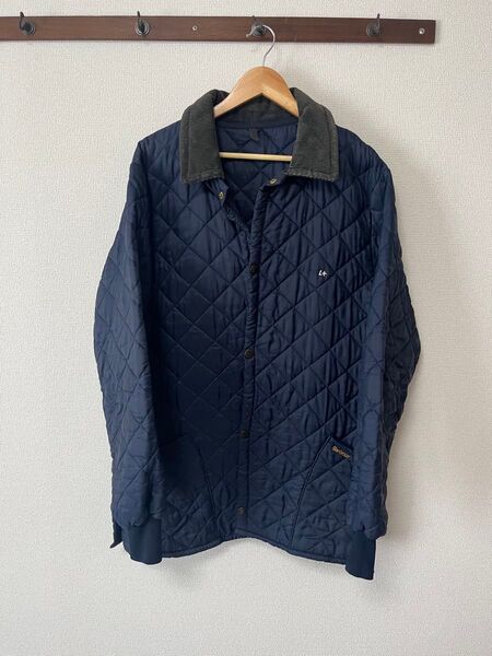 BARBOURキルティングジャケット ネイビー