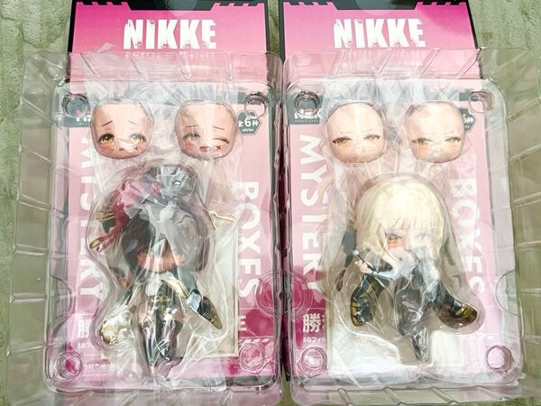 【訳アリ】 『勝利の女神:NIKKE』ニケ SACシリーズ SD デフォルメフィギュア ノブラン&ノワール 【2体セット】