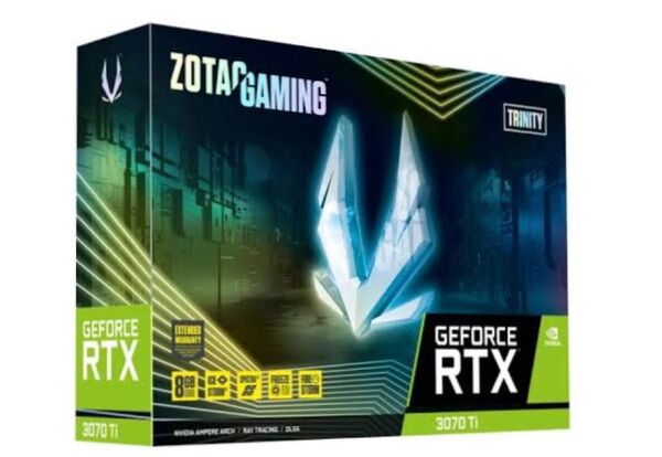 ZOTAC GAMING GeForce RTX 3070 Ti Trinity OC (ZT-A30710J-10P)新品未開封