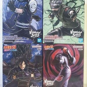 【※新品、未開封】NARUTO ナルト VIBARATION STARS フィギュア 疾風伝 4点セット プライズ 景品 非売品