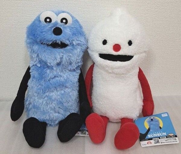 【※新品、タグ付き】パペットスンスン おすわりBIGぬいぐるみ 全2種 スンスン ノンノン マスコット