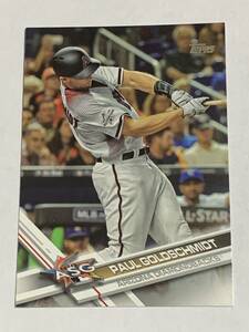 PAUL GOLDSCHMIDT 2017 TOPPS UPDATE #US277 CARDINALS 即決