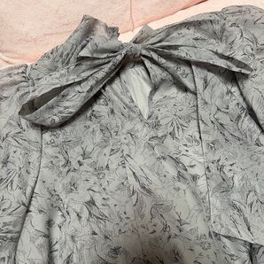 花柄ボウタイ 2WAY リボン ブラウス INGNI イング evelyn エブリン SNIDEL スナイデル