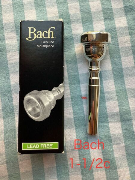 Bach 1-1/2c トランペットマウスピース