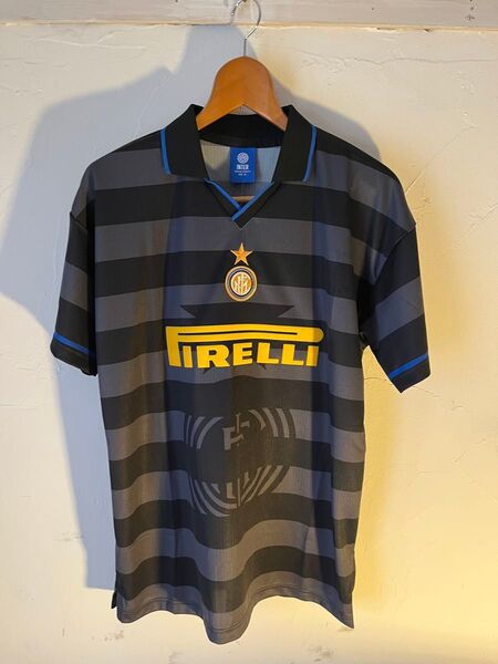【新品】インテル 97/98 アウェイ 復刻ユニフォーム サッカー ゲームシャツ